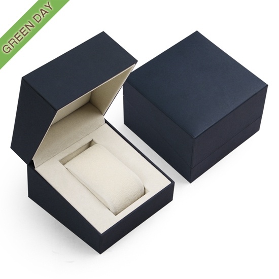 Wholesale Custom Navy Paper Watch Single Box