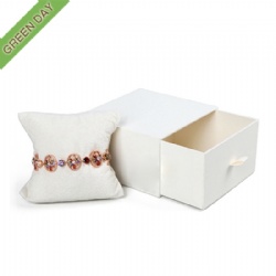 Custom White Drawer Paper Jewelry Set box