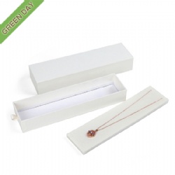 Custom White Drawer Paper Jewelry Set box