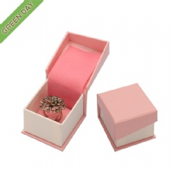 Custom Logo Cardboard Pink Jewelry set Boxes