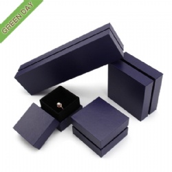 High-end Custom Rigid Cardboard Jewelry Set Box
