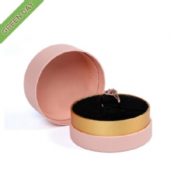 Custom Round Gift Paper Jewerly Set Box
