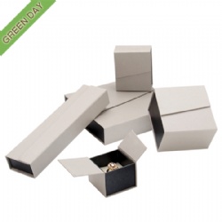 Custom Double Door Open Paper Jewelry Set Box