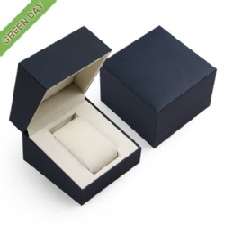 Wholesale Custom Navy Paper Watch Single Box