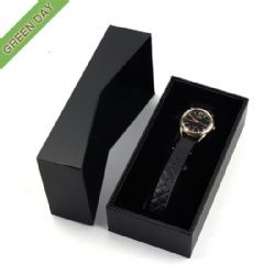 Custom High-end Luxury Black Paper Watch Box