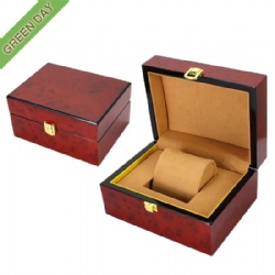 Custom Classical Wooden Watch Box with Lock