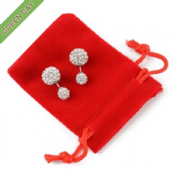 Wholesale Custom Velvet Jewelry Gift Packaging Pouch