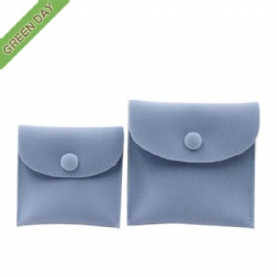 Wholesale Custom Suede Jewelry Pouch with Button