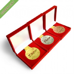 Wholesale Cheap Custom Medal Display Velvet Box