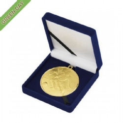 Wholesale Cheap Custom Flocking Velvet Medal Box