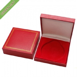 Wholesale Custom Color Leatherette Paper Coin Box