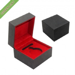 Wholesale Custom Luxury Black PU Leather Medal Box