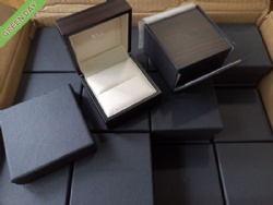 Matte Painted Solid Wood Jewelry Set Boxes