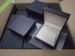 Matte Painted Solid Wood Jewelry Set Boxes